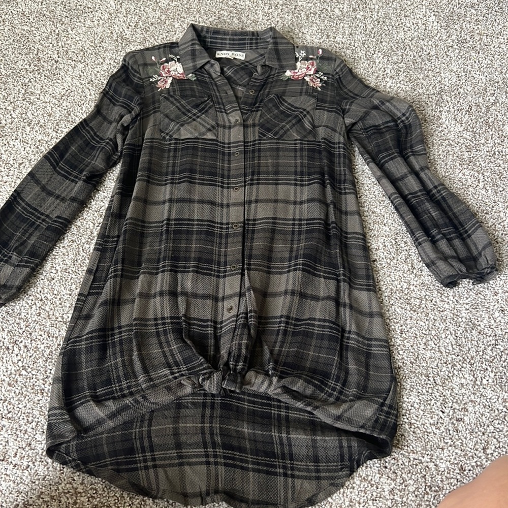Knox rose plaid dress
